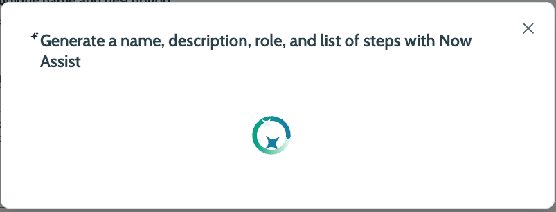 AI generating agent details